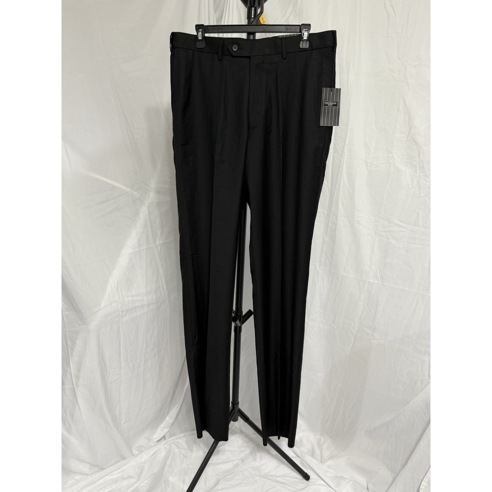 Vintage Cordovan & Grey Ltd.‎ Corduroy Pants Men's 34 Reg Black Unfinished - Picture 2 of 12